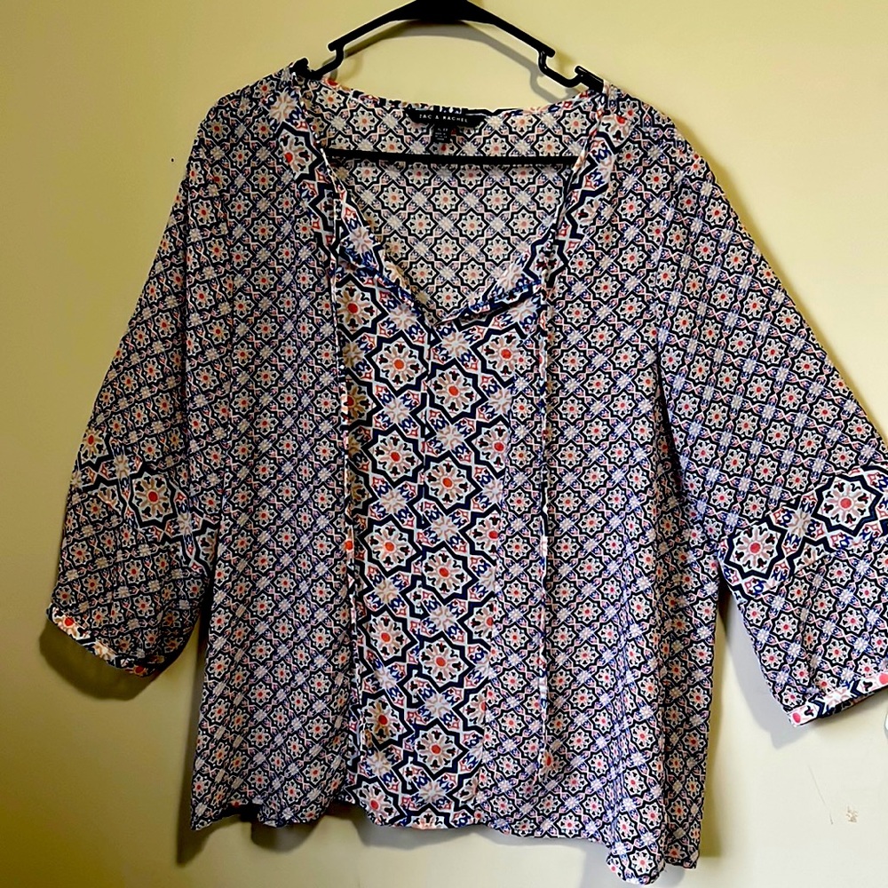 Zac & Rachel XL bohemian blouse